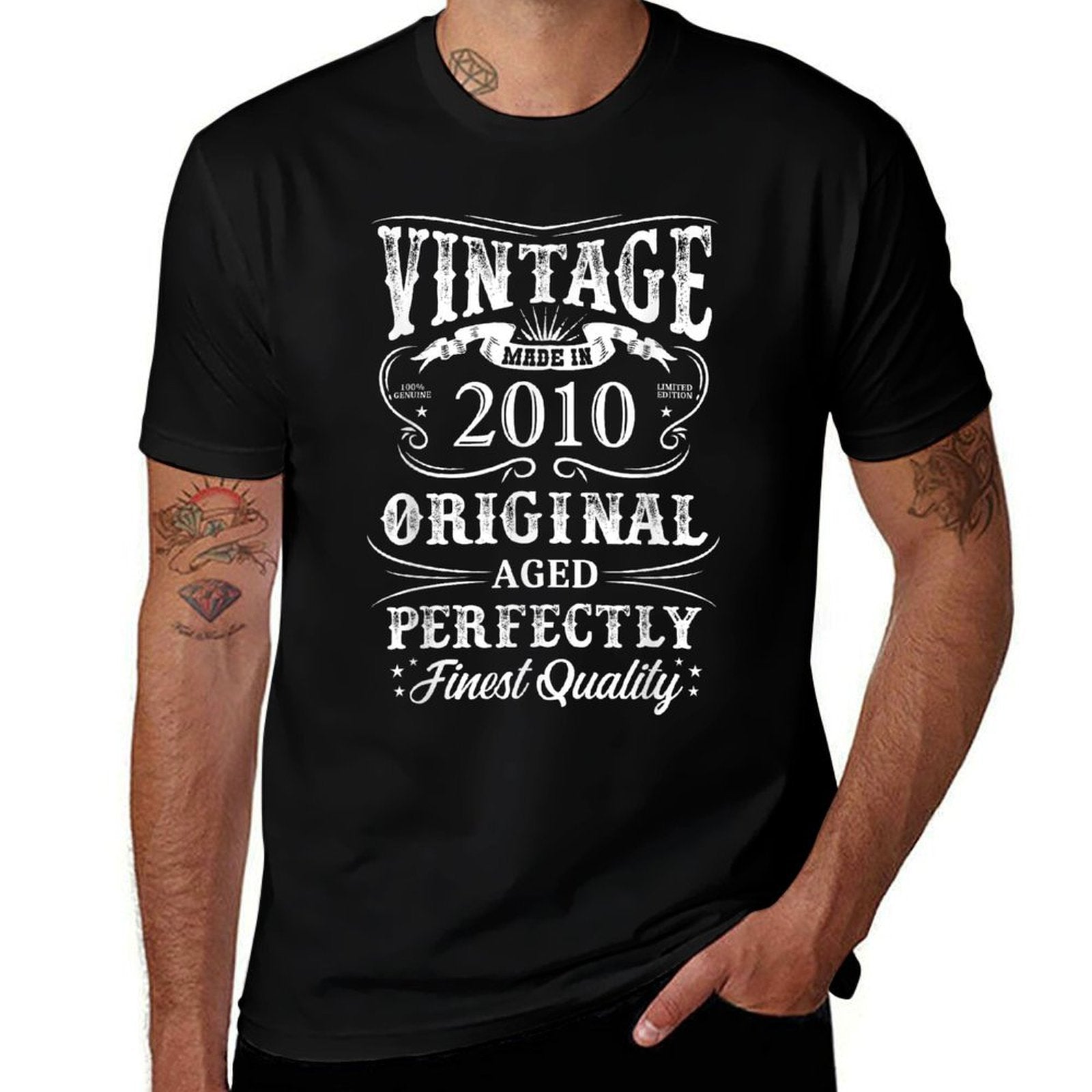 2010 Original Birth Year Vintage Made In 2010  Classic T-Shirt