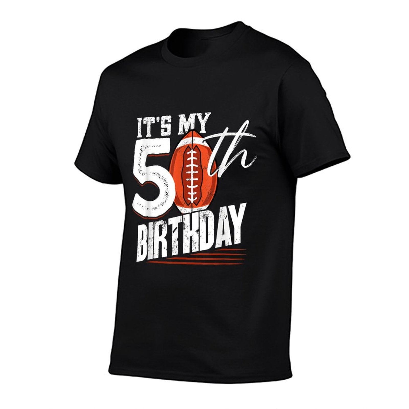 50 Years Old Vintage American Football 50th Birthday  Graphic-printed T-Shirt