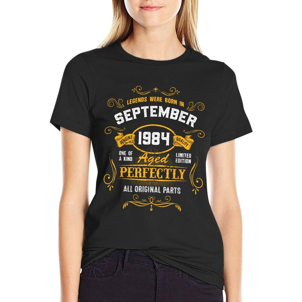 40 Years Old Awesome Since September 1984 40th Birthday  Classic T-Shirt