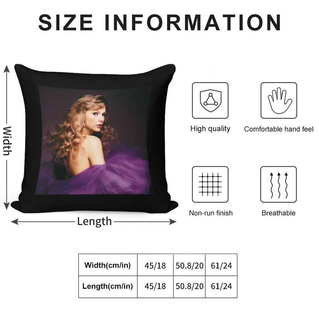 Speak Now Taylor Swift Soft Washable Throw Pillow