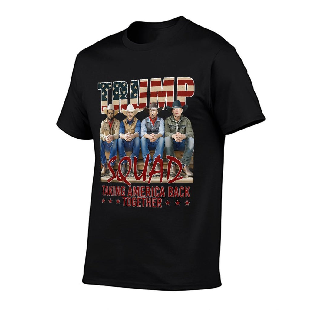 Trump Vance Kennedy Elon Squad Taking America Back Together  Stretchy T-Shirt
