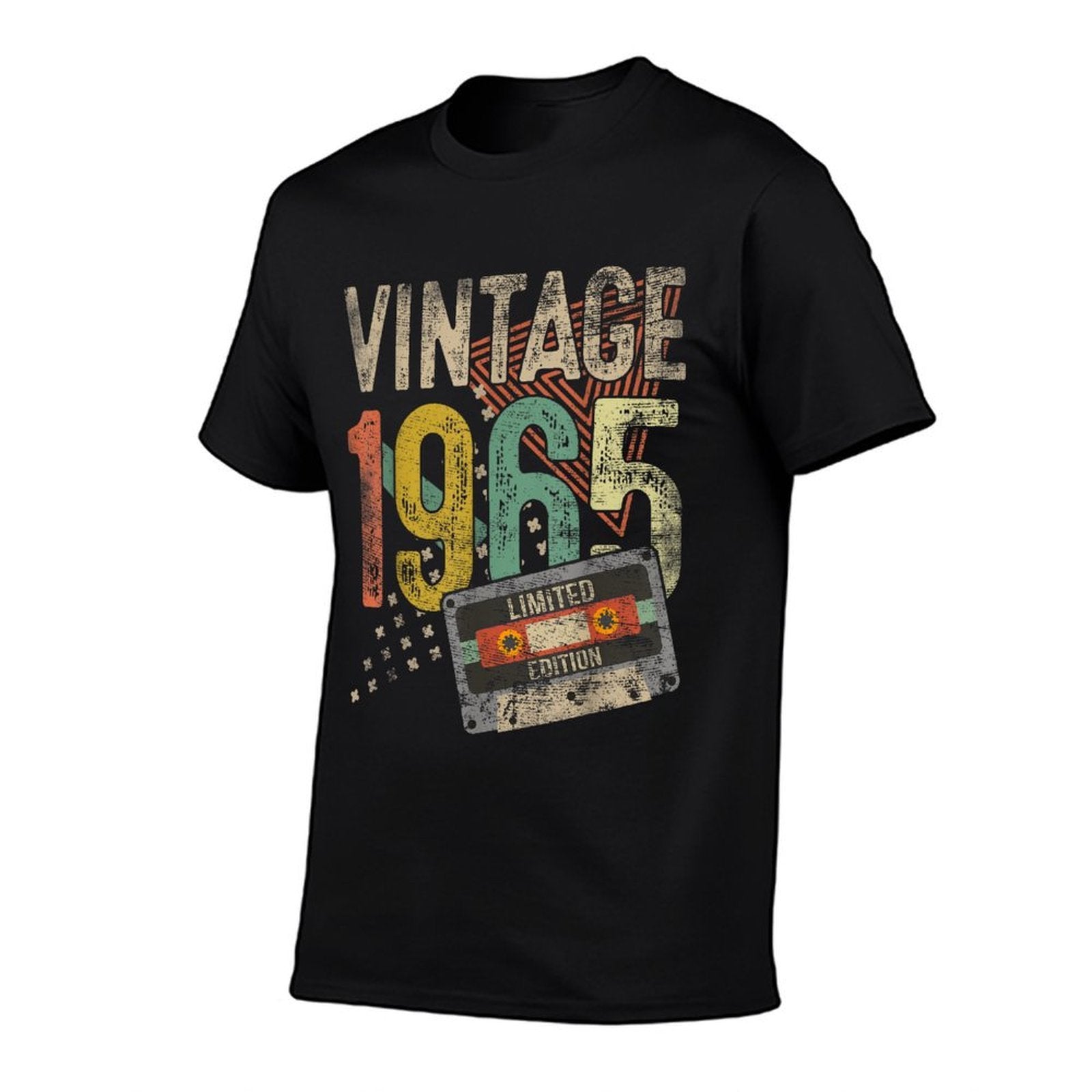 Vintage 1965 60th Birthday Gifts For Men Women 60 Year Old  Summer-ready Fabric T-Shirt