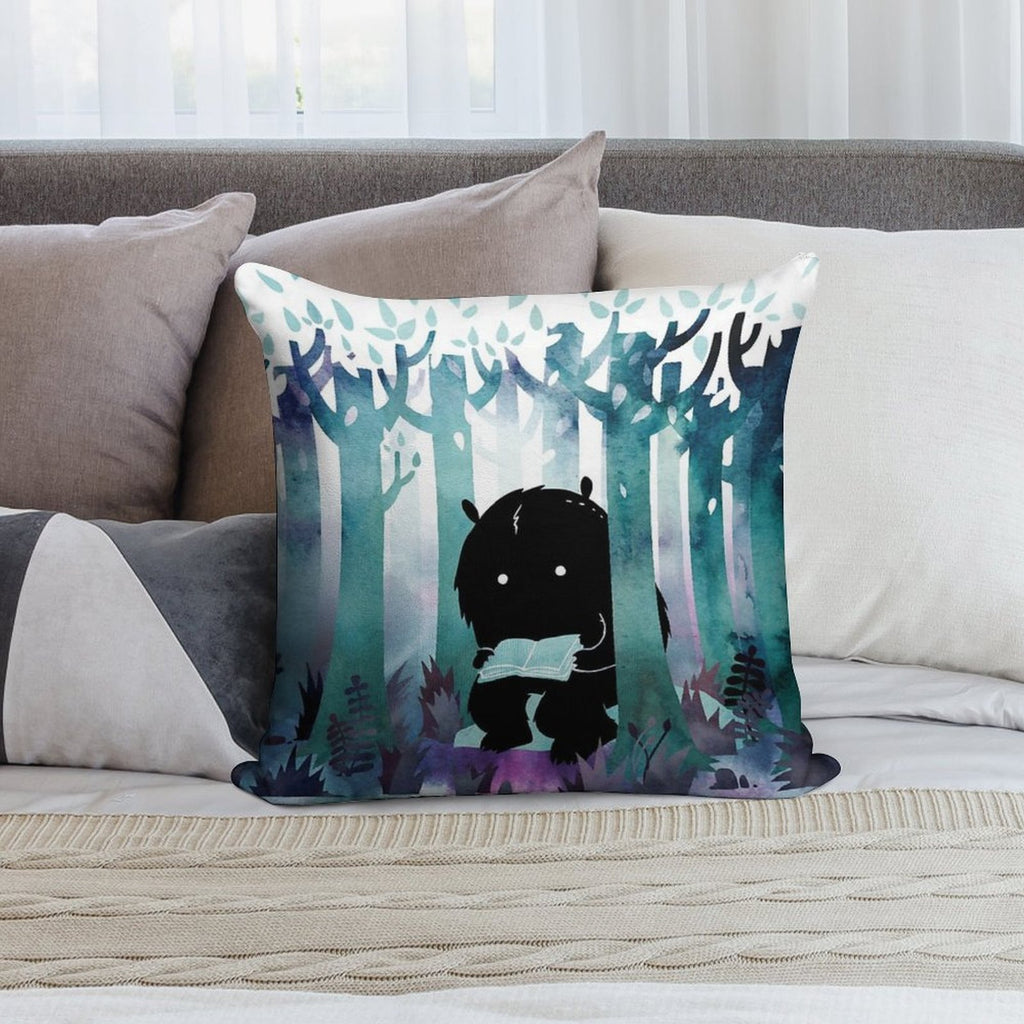 A Quiet Spot Soft High-Density Material Throw Pillow