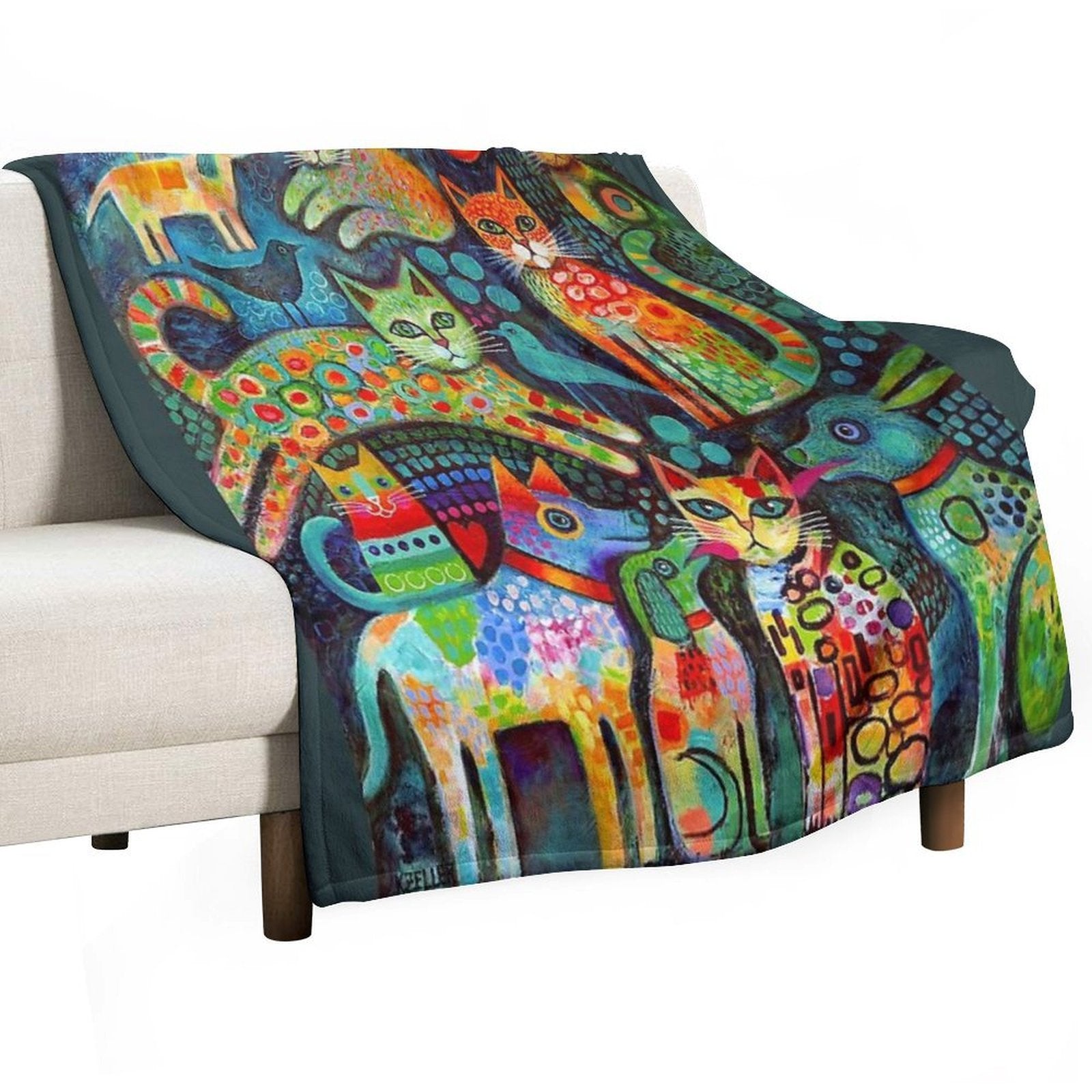 Family And Friends Premium Throw Blanket