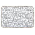 Gray Cheetah Print  Multi-Purpose Bath Mat