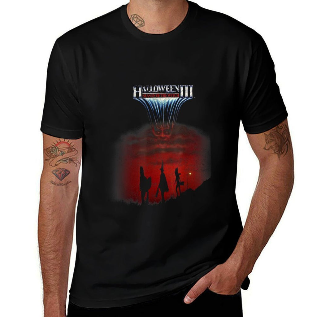 Halloween 3 Season Of The Witch Silhouette Poster  Wrinkle-resistant T-Shirt