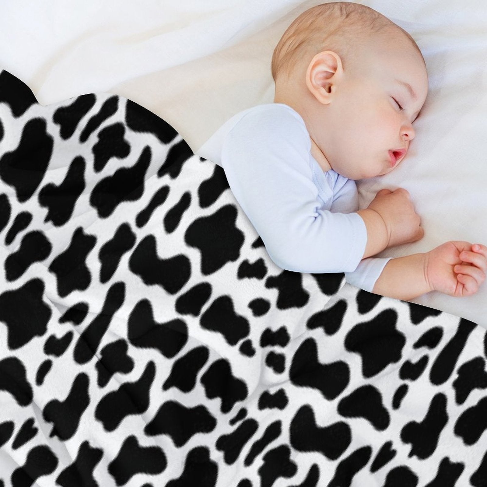 Cow Print Premium Throw Blanket