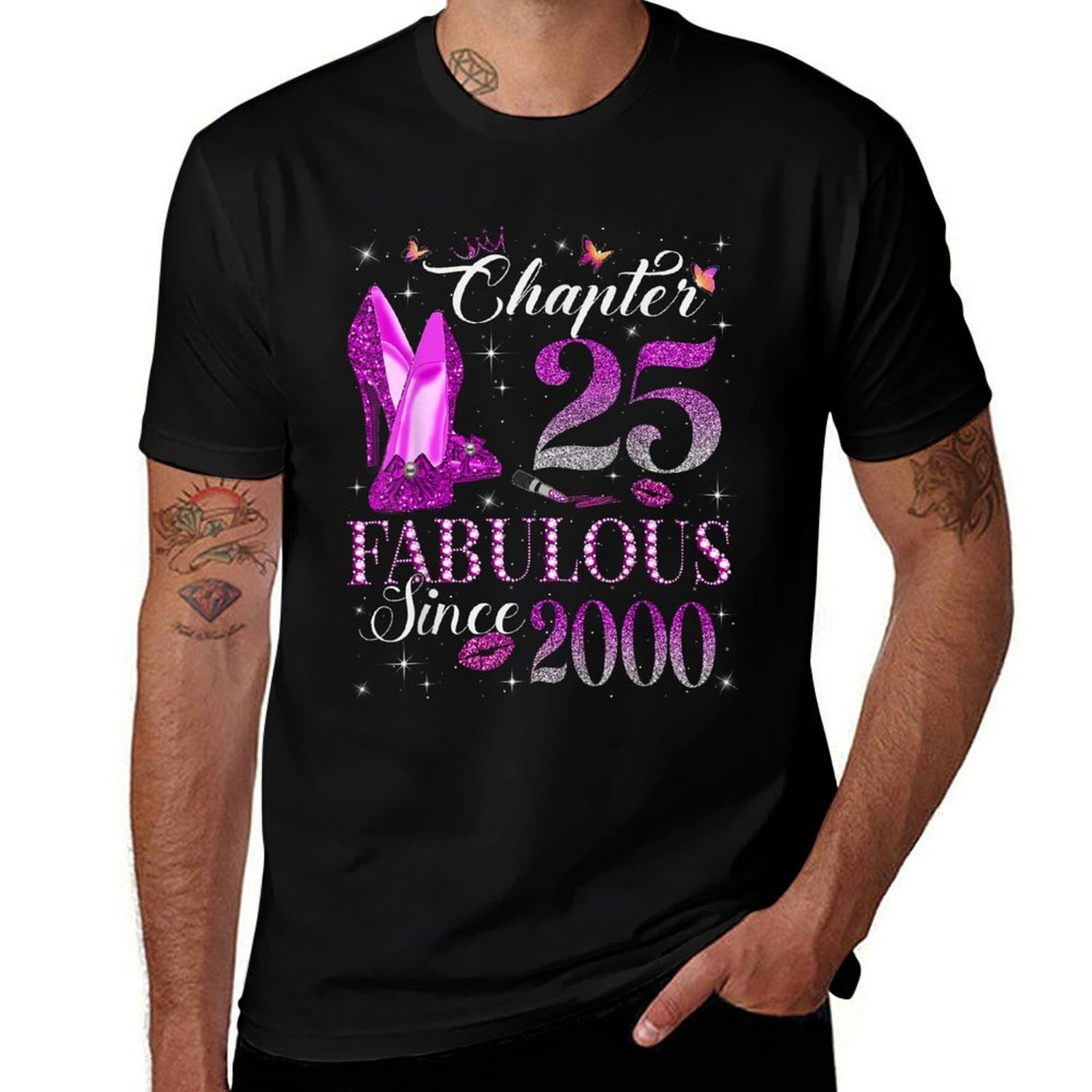 Chapter 25 Fabulous Since 2000 25Th Birthday Gift For Women  Soft T-Shirt