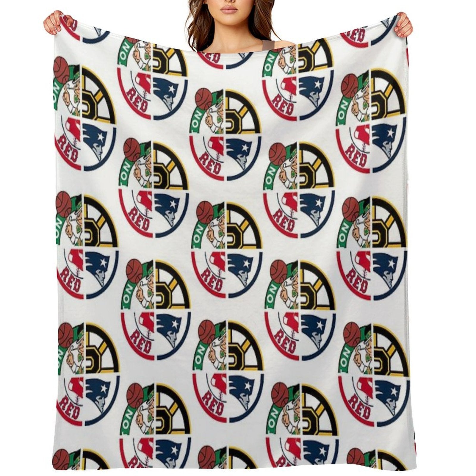 Bos.ton Sports Gift-ready Throw Blanket