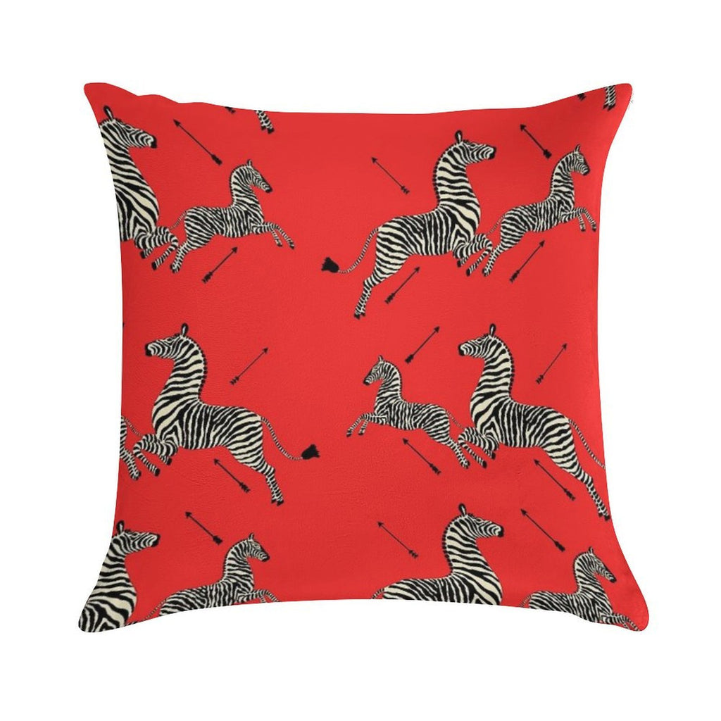 The Tenenbaums Zebra! Soft Bedroom Essential Throw Pillow