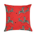 The Tenenbaums Zebra! Soft Bedroom Essential Throw Pillow