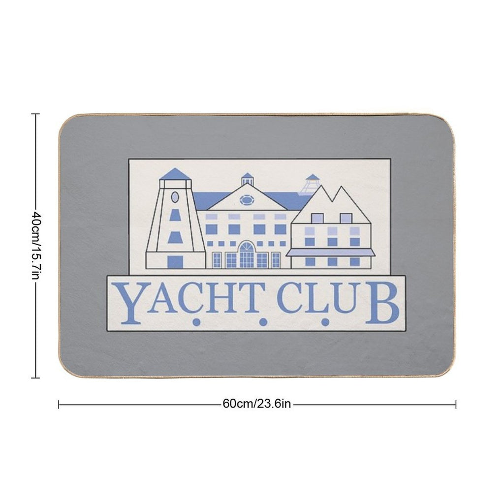 The Yacht Club  Eco-Friendly Bath Mat