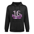 Cute Purple White Sweet 16 Style I 16th Birthday Outfit Pilling-Resistant Hoodie
