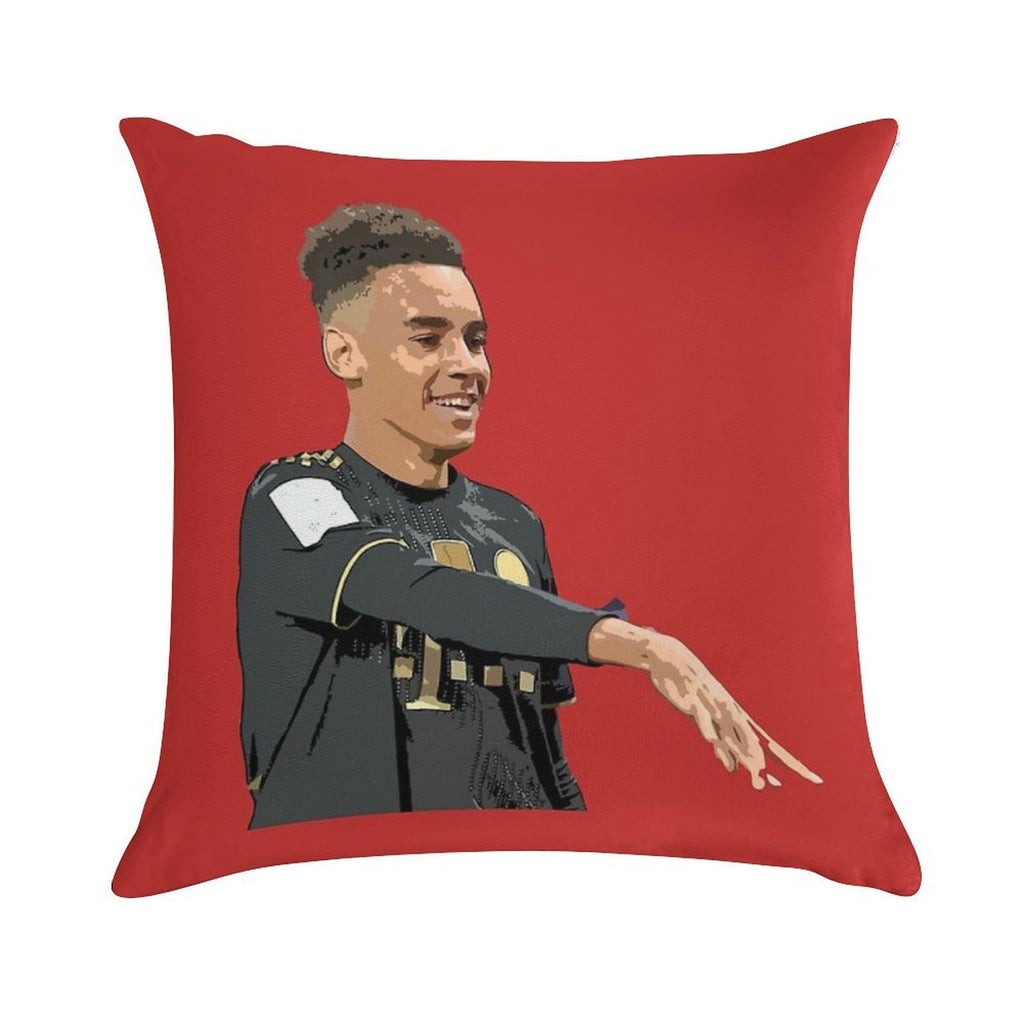 Jamal Musiala Soft Washable Throw Pillow