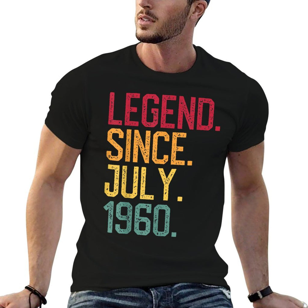 Legend Since July 1960 60th Birthday Gift  Polyester Blend T-Shirt