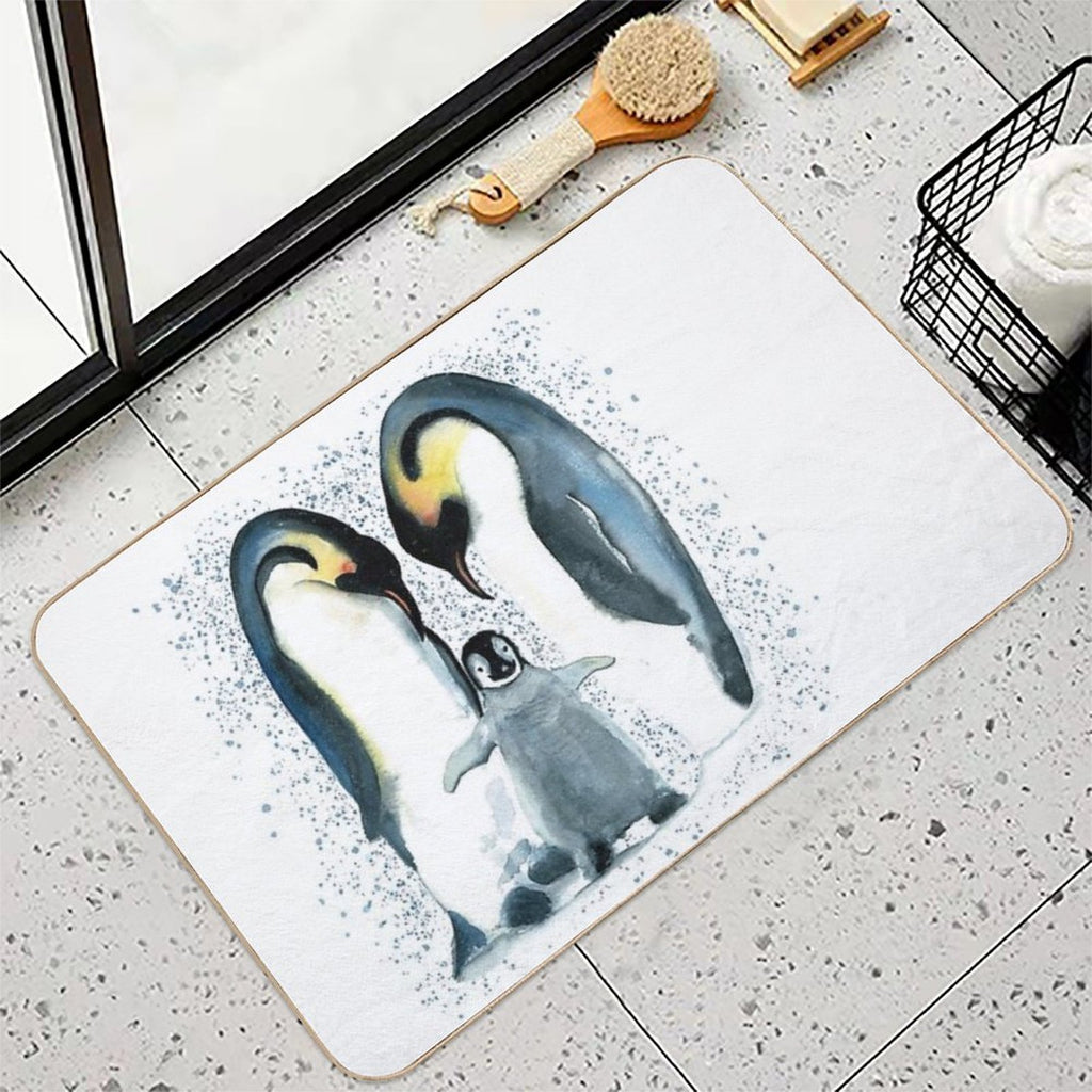 Penguins  Eco-Friendly Bath Mat