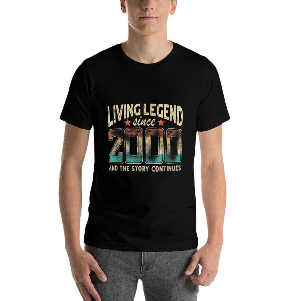 Living Legend Born 2000 The Story Continues 25th Birthday  Affordable Price T-Shirt