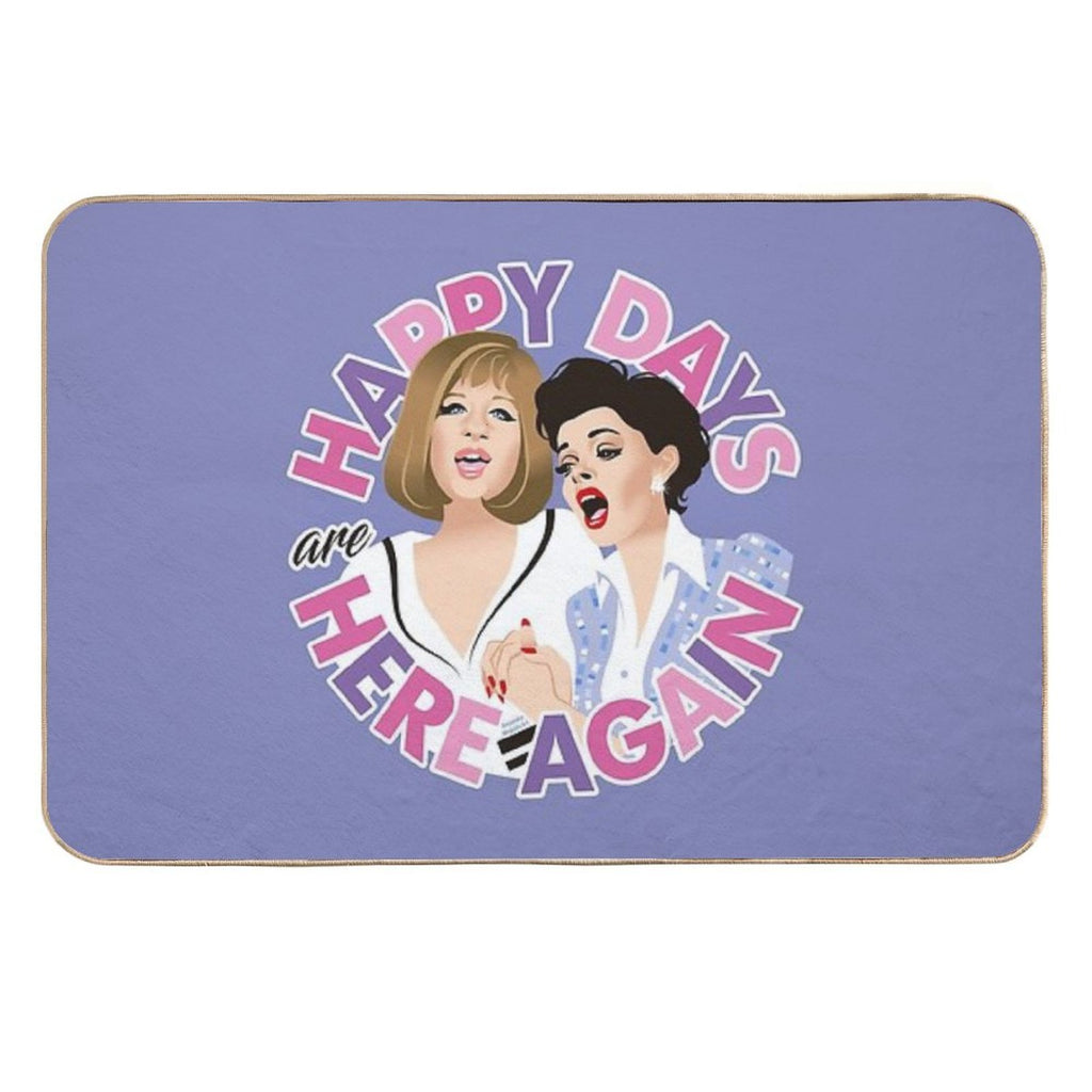 Happy Days  Stain-Proof Bath Mat