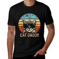 Cool Cat Daddy Retro Sunglasses Cat Gift For Men Women Kid  Soft T-Shirt