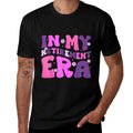 In My Retirement Era Retro Groovy Teacher Retired 2024 Women  Summer-ready Fabric T-Shirt