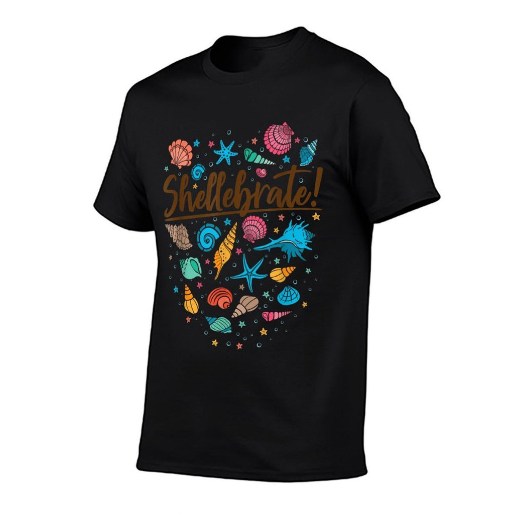 Beach Seashell Sea Shell Party Celebrate  Relaxed-fit T-Shirt