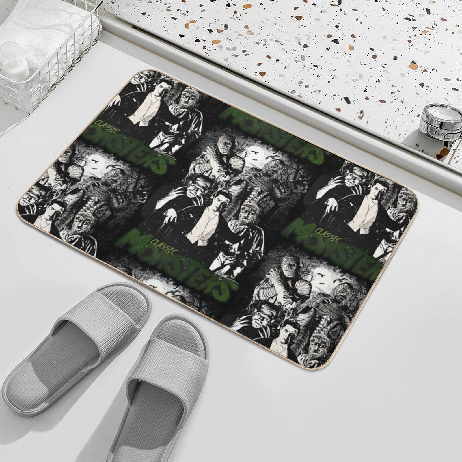 CLASSIC MONSTERS  Odorless Bath Mat