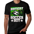 Soccer Birthday Party - 10th Birthday Boy 10 Years Old  Versatile T-Shirt