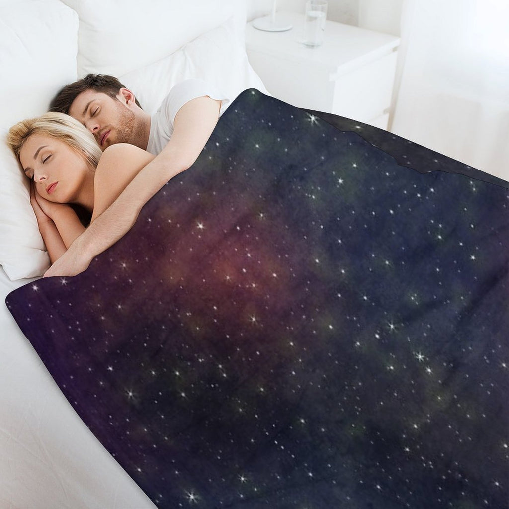 Stars Travel-friendly Throw Blanket