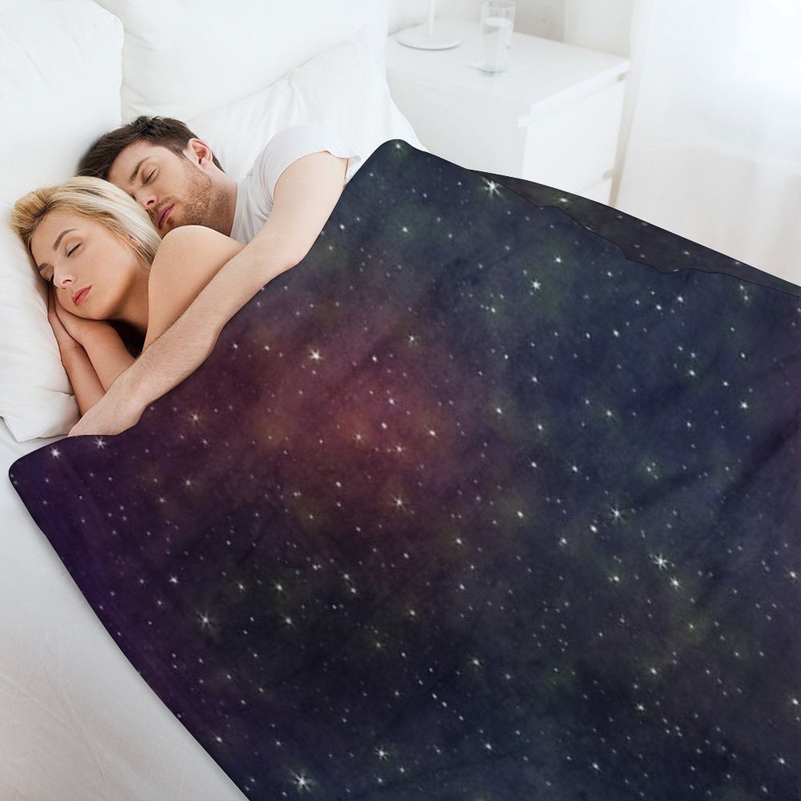 Stars Travel-friendly Throw Blanket