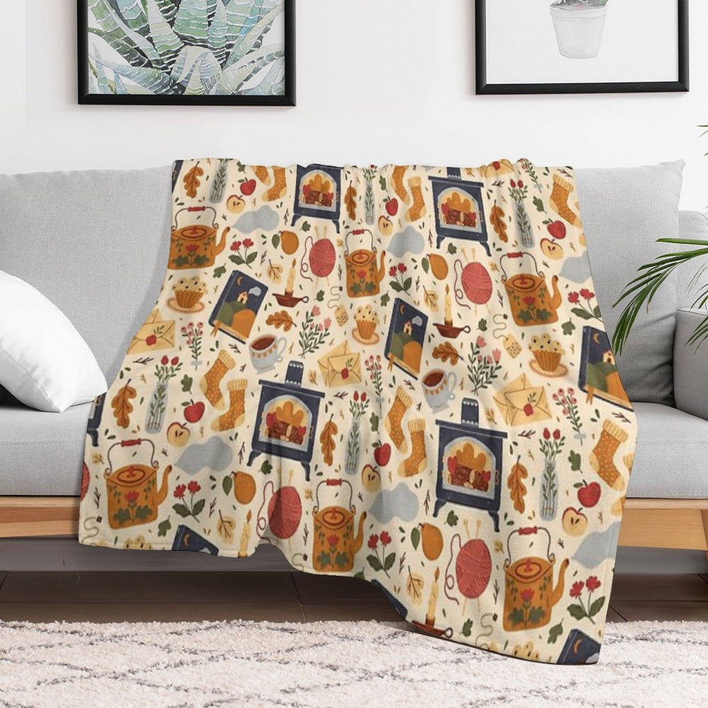 Stay Cozy Velvety-soft Throw Blanket