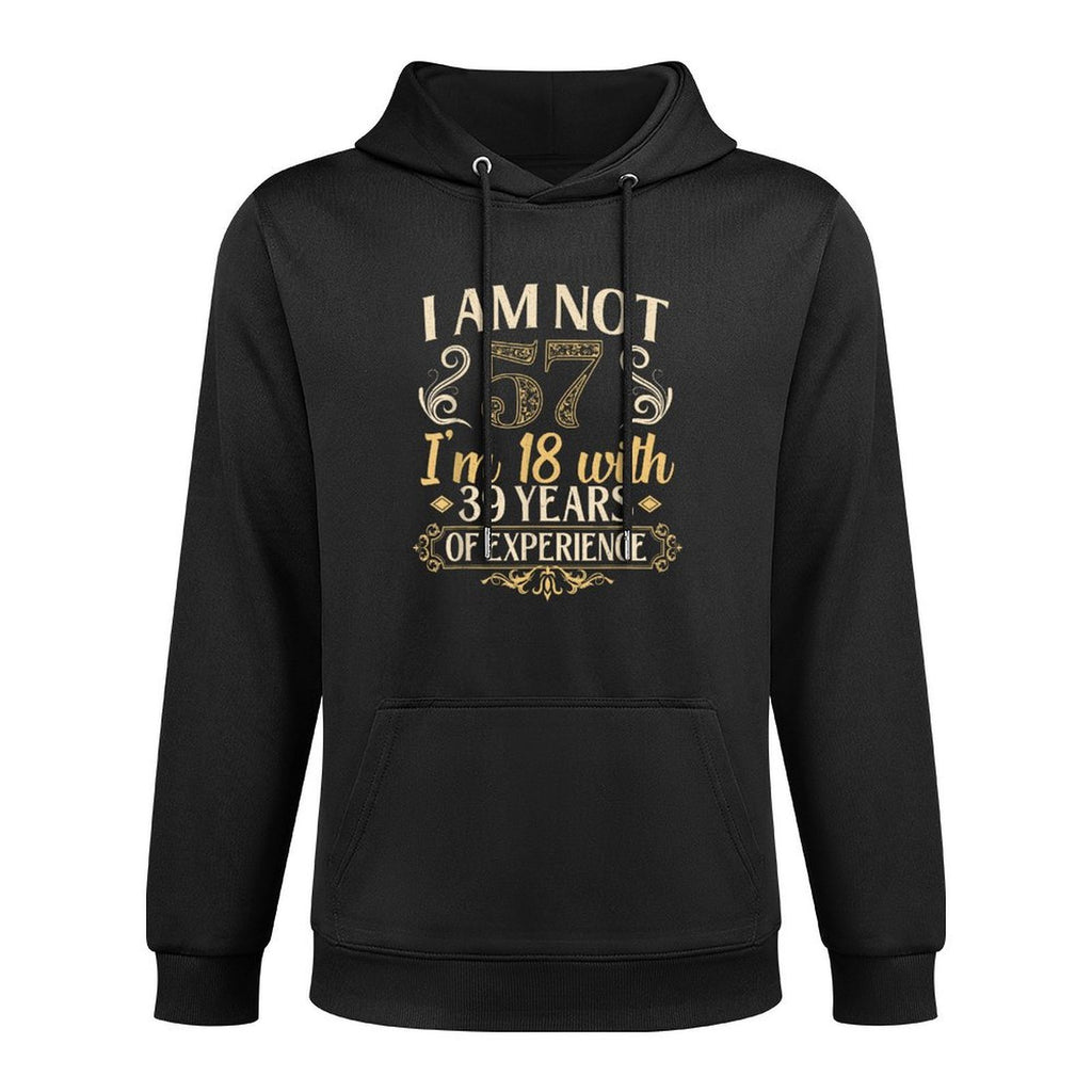 Vintage 57th Birthday Gifts I'm Not 57 Years Old Birthday Machine Washable Hoodie