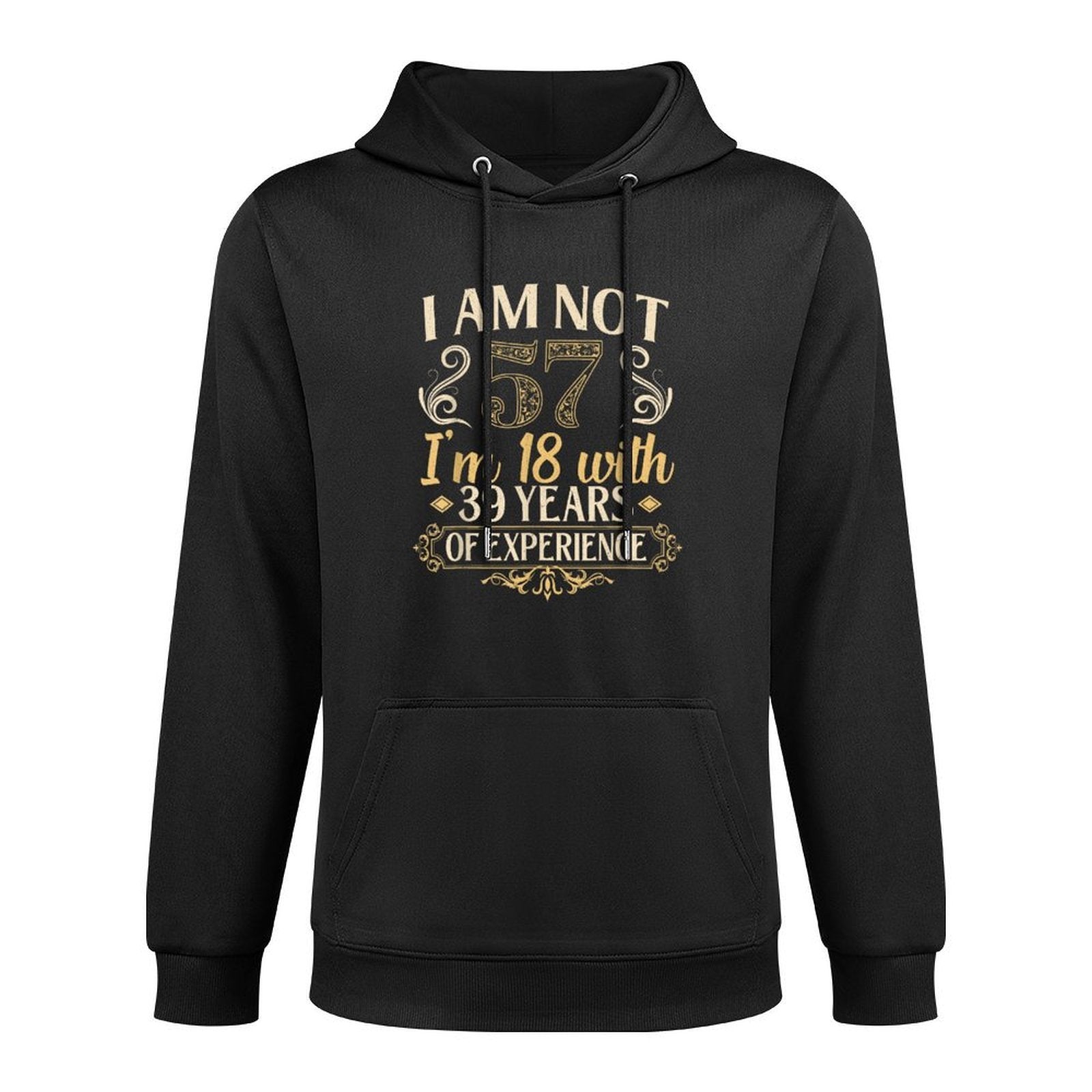Vintage 57th Birthday Gifts I'm Not 57 Years Old Birthday Machine Washable Hoodie