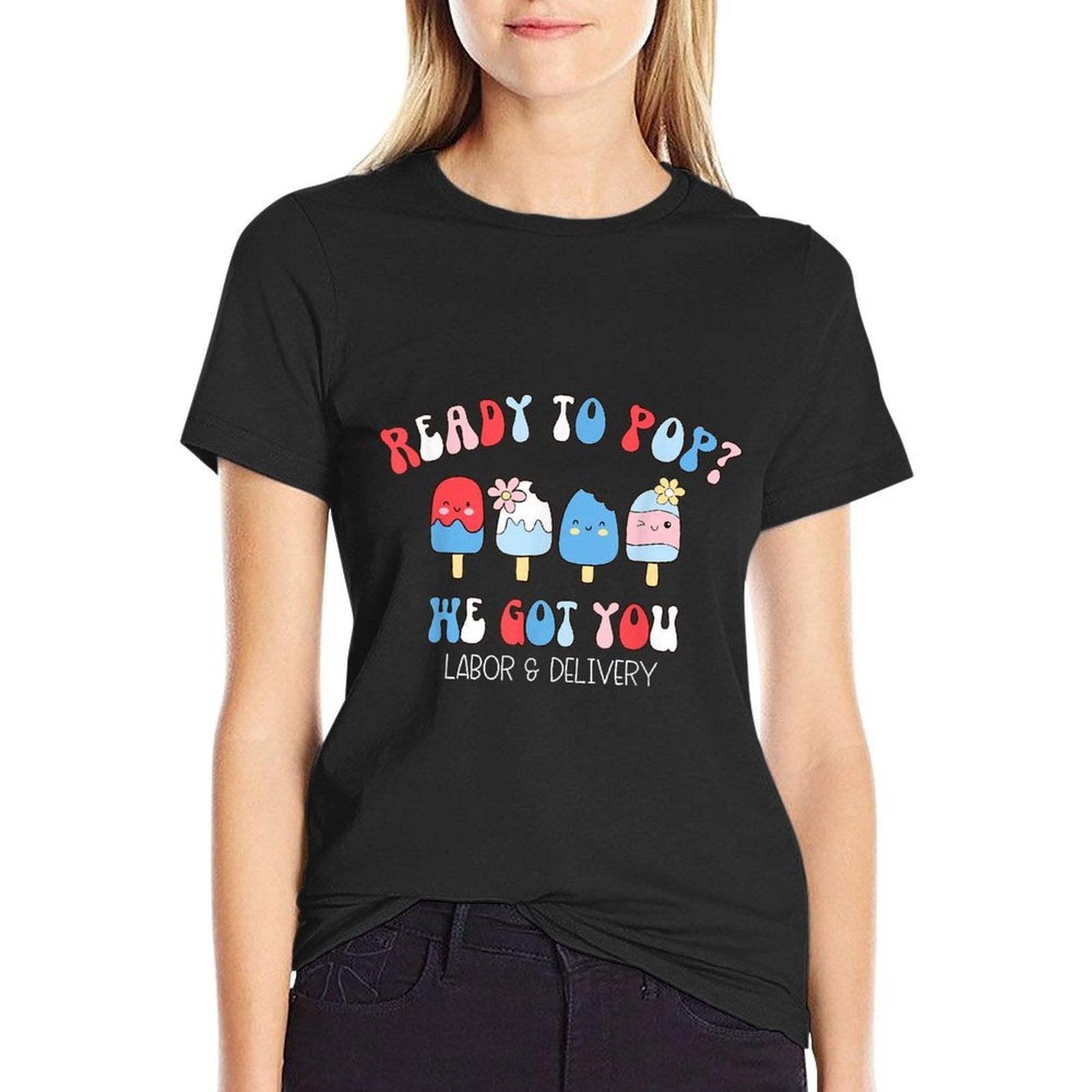Happy Summer Labor And Delivery Nurse 4th Of July Patriotic  Quick-drying T-Shirt