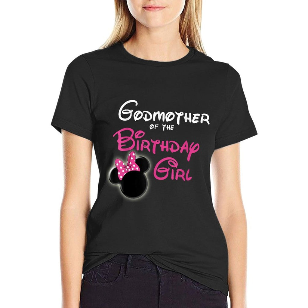 Godmother of The Birthday Girl  Easy-care T-Shirt