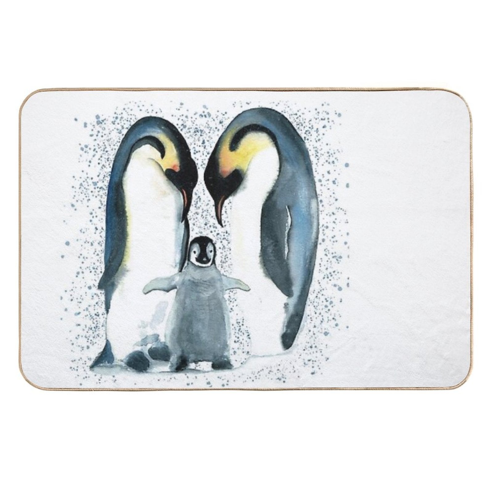 Penguins  Eco-Friendly Bath Mat
