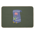 Funny Drinking Towelie  Slip-Resistant Bath Mat