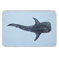 WHALE SHARK II-Rhincodon Typus  Non-Slip Bath Mat