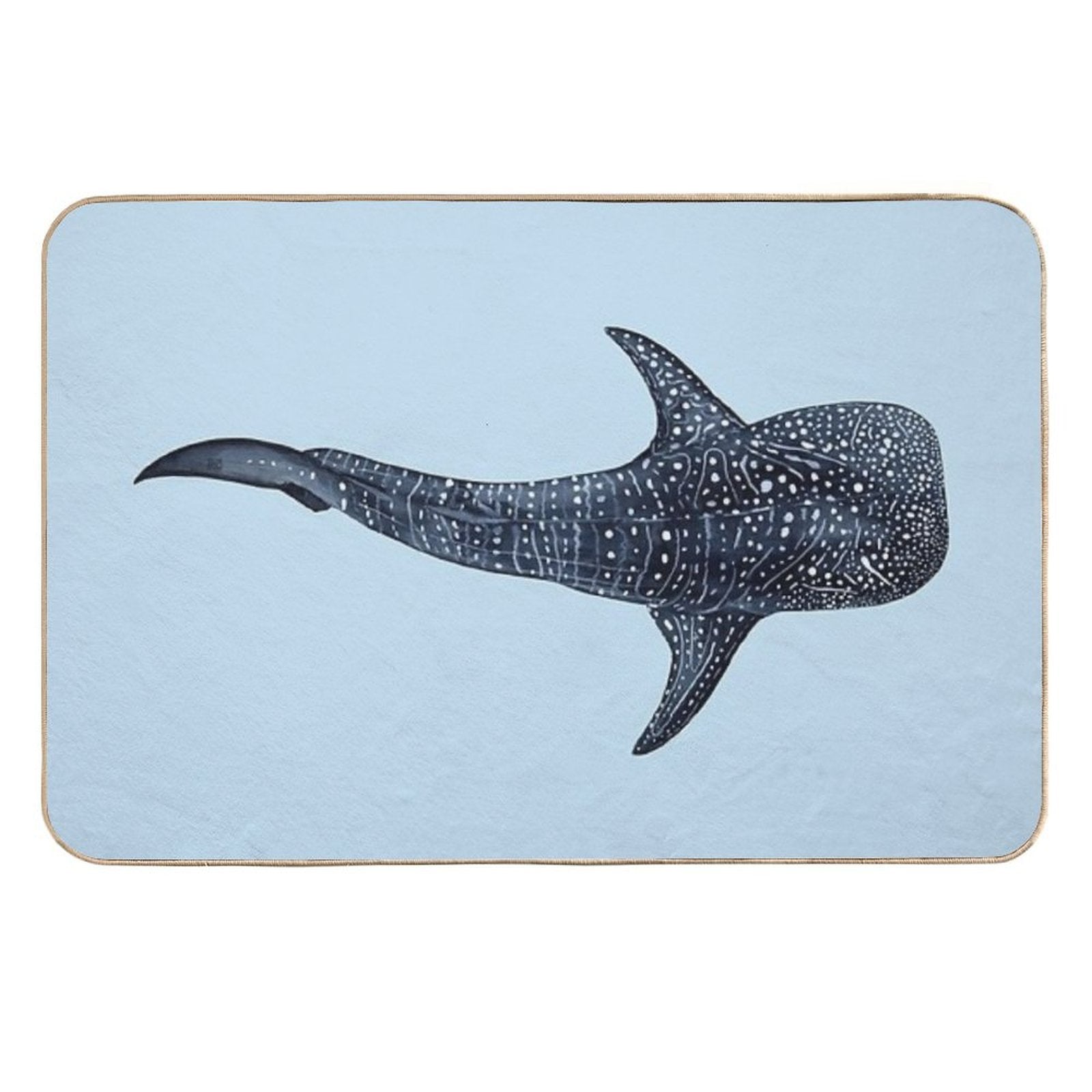 WHALE SHARK II-Rhincodon Typus  Non-Slip Bath Mat