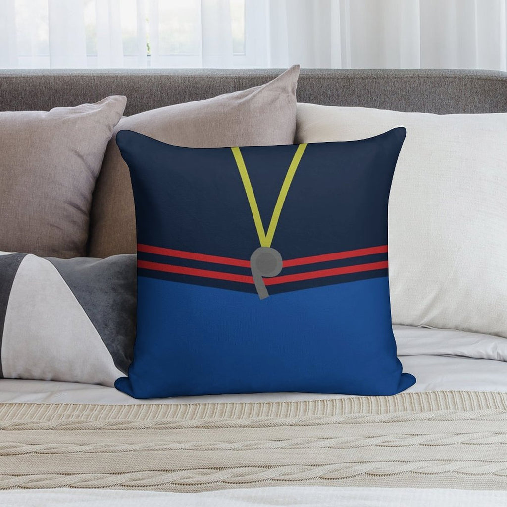 Futbol Lasso Soft Bedroom Essential Throw Pillow