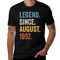 30 Years Old Legend Since August 1992 30th Birthday  Soft T-Shirt