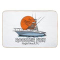 Rooster Fish Flagler Beach, Florida  Versatile Bath Mat