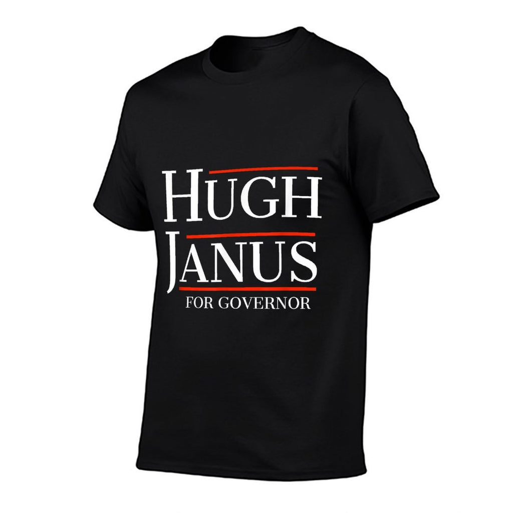 Hugh Janus For Governor - Funny Meme Gag Gift  Soft T-Shirt