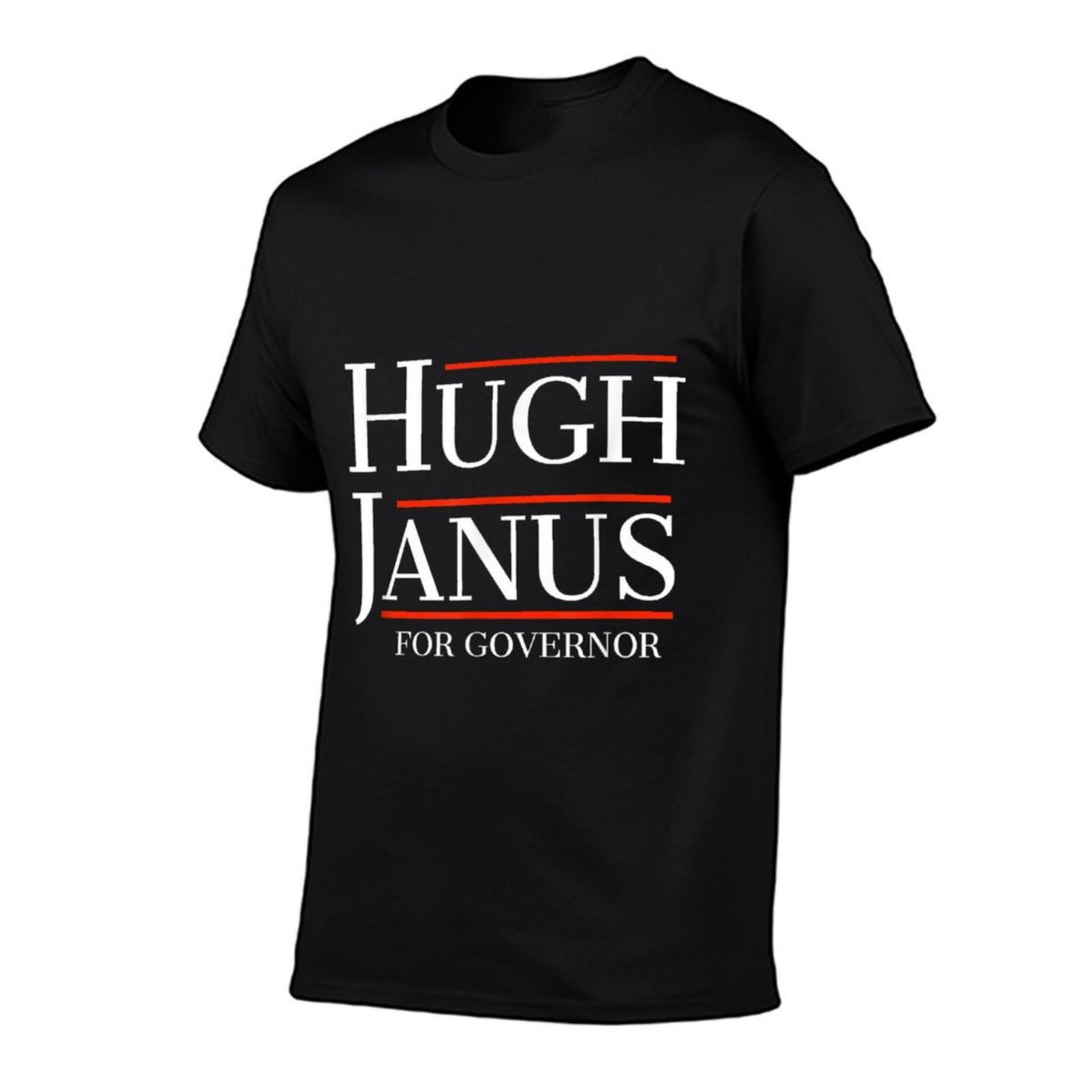Hugh Janus For Governor - Funny Meme Gag Gift  Soft T-Shirt