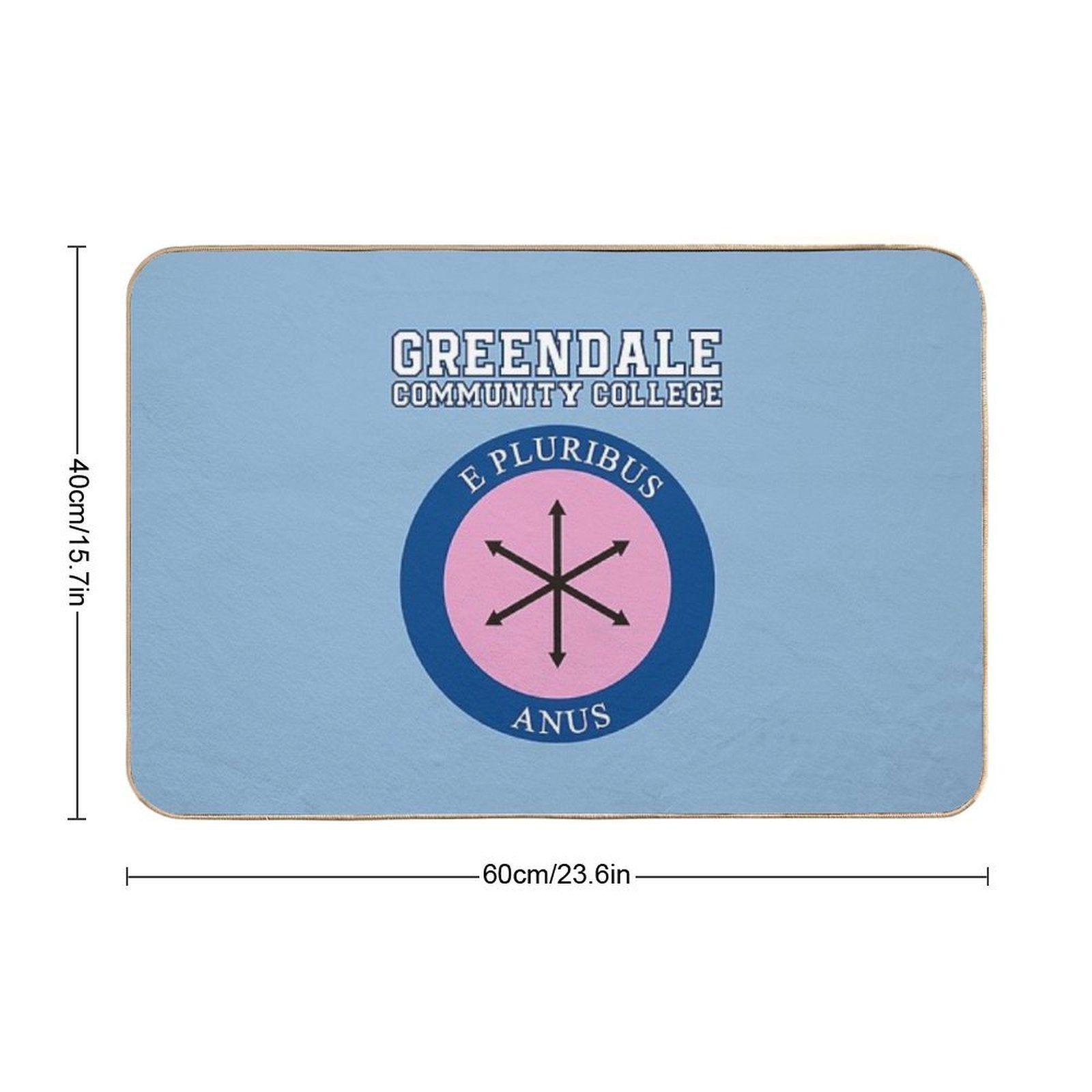 E Pluribus Anus  Pet-Safe Bath Mat