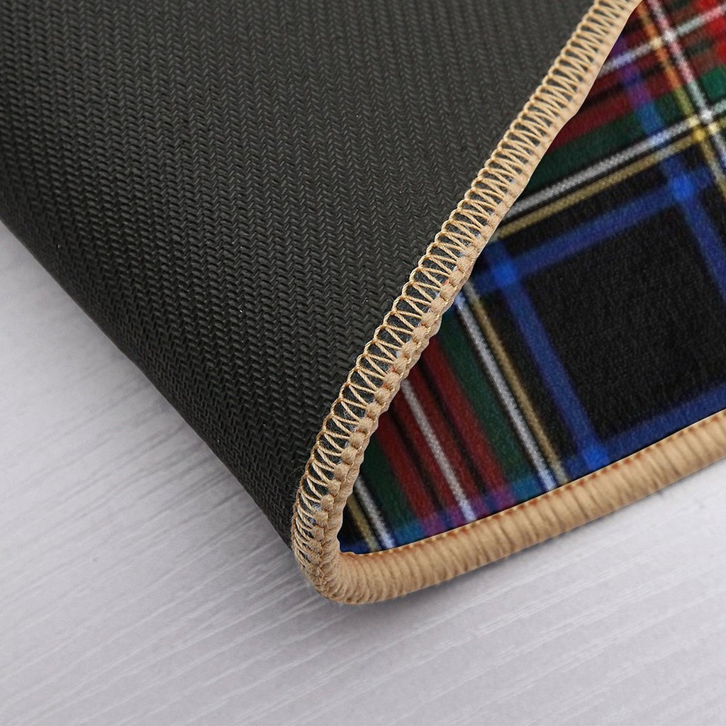Stewart Black Tartan  Clan Stuart  Cute Tartan  Repositionable Bath Mat