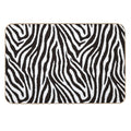 Zebra Pattern  Pet-Safe Bath Mat