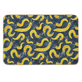 SLUG PARTY Banana Slug Print  Anti-Trip Bath Mat