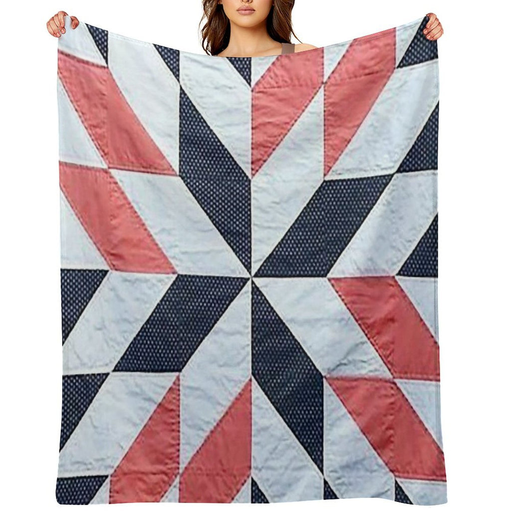 Quilt,patchwork Quilt,quilt Pattern,pennsylvannia Dutch Quilt,lancaster Pa, Star Quilt Gift-ready Throw Blanket