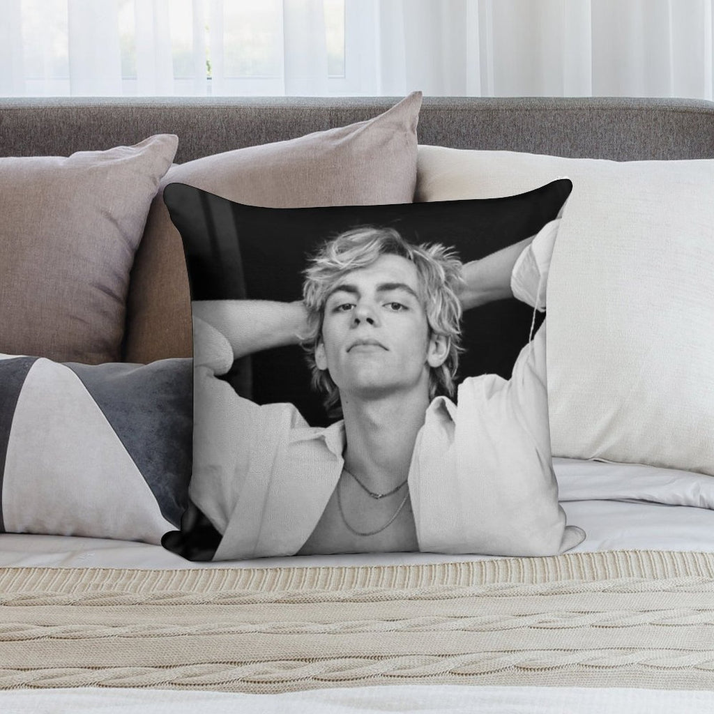 Ross Lynch Soft Decorative Cover Throw Pillow