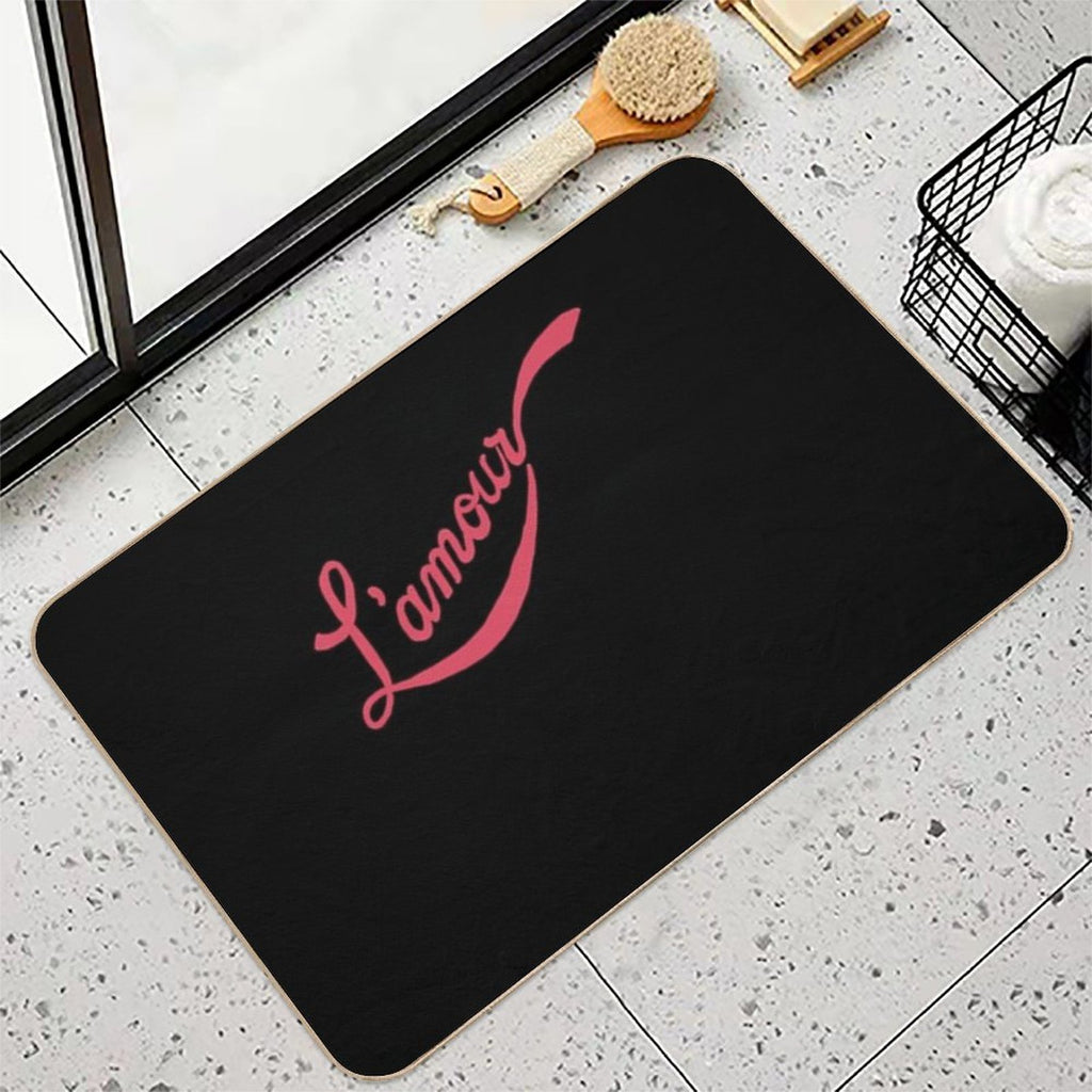 L'amour-Moulin-Rouge  Absorbent Bath Mat
